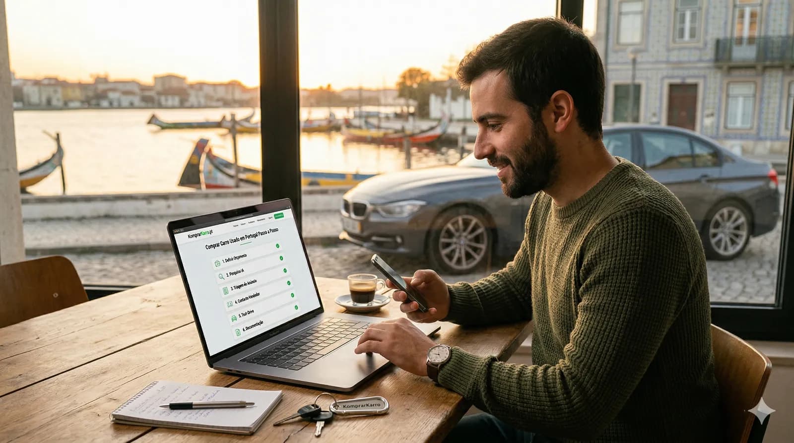 Como Fazer a Avaliação de Preço de um Carro Usado Online em Portugal