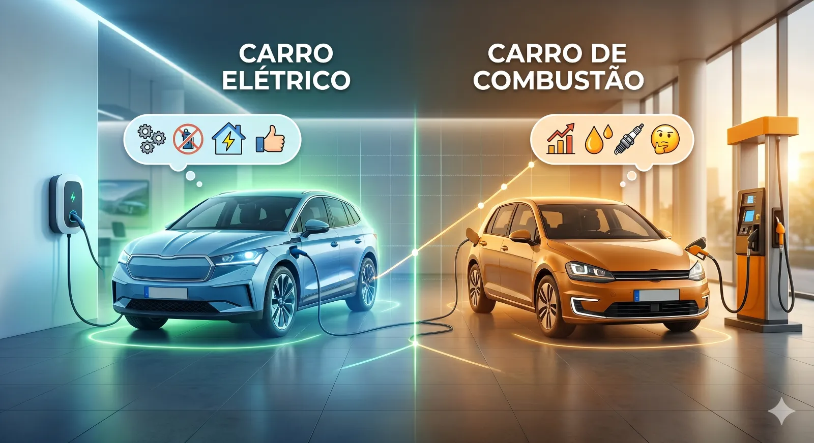 Carro Elétrico vs. Combustão: Qual compensa mais para a sua carteira em 2026?